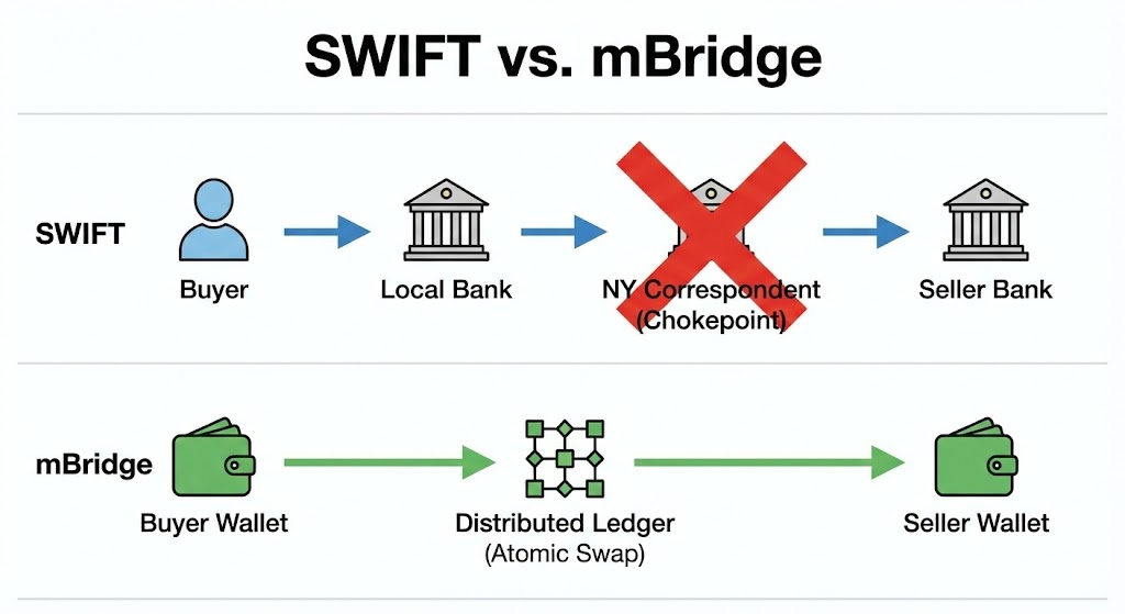 SWIFT vs. mBridge